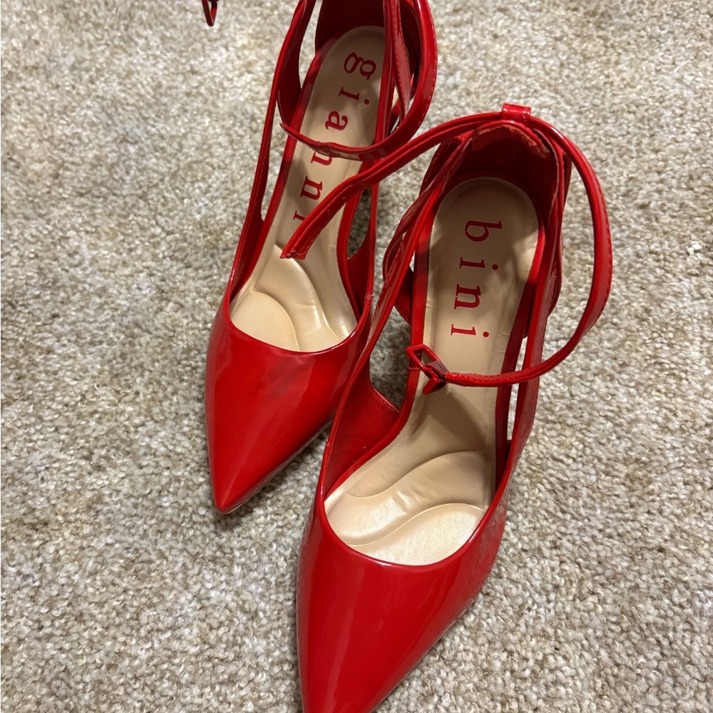 Gianni Bini Striking Red Heels